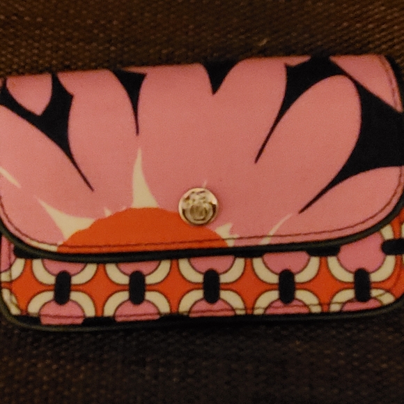 Vera Bradley Loves Me Snap Wallet